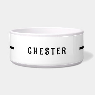Simple Custom Name Large Dog