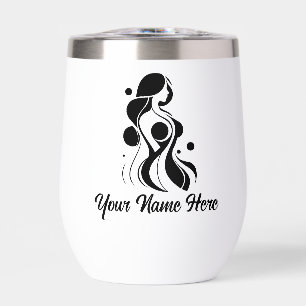 Simple Custom Personalize Logo Water Bottle