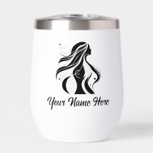 Simple Custom Personalize Logo Water Bottle 