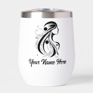 Simple Custom Personalize Logo Water Bottle 