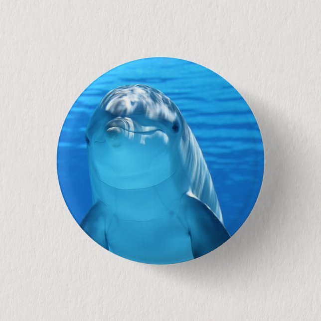 Simple Custom Photo  1 Inch Round Button (Front)