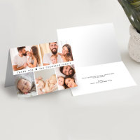 Simple Custom Photo Collage Baby Shower