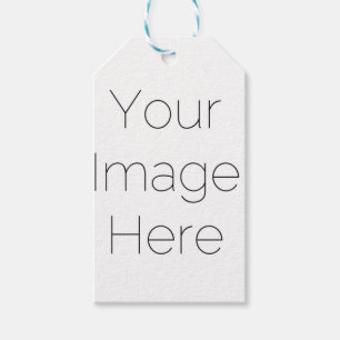 simple custom photo personal Gift Tag