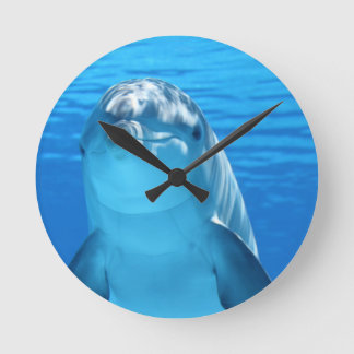 Simple Custom Photo Round Clock