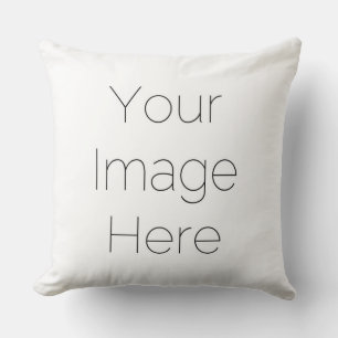 simple custom photo Throw Pillow cushion