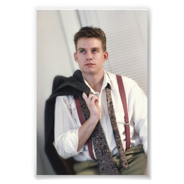 Simple Custom Portrait Photo Enlargement (Front)