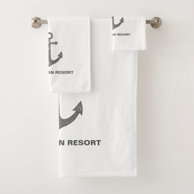 Simple Custom Towel Set for Company - Promotional  (Insitu)