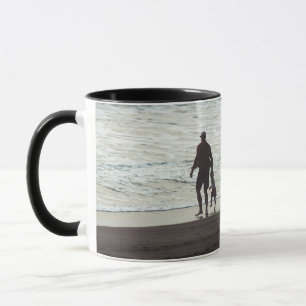 Simple Custom Two Photo Mug