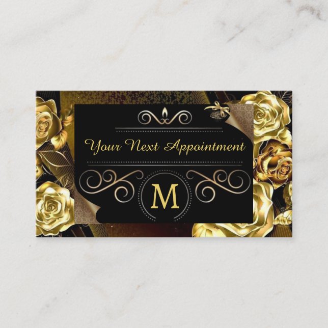 Simple Customizable Appointment Card (Front)