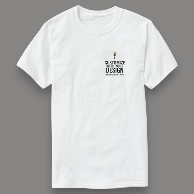 Simple Customizable Blank Business Corporate T-Shirt (Creator Uploaded)