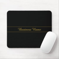 Simple Customizable Gold & Black Text Design
