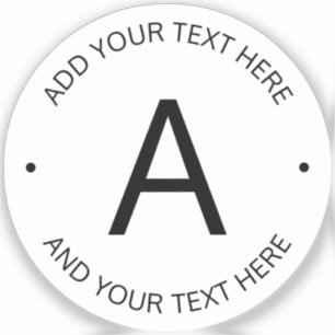 Simple Customizable Text Transparent with Black
