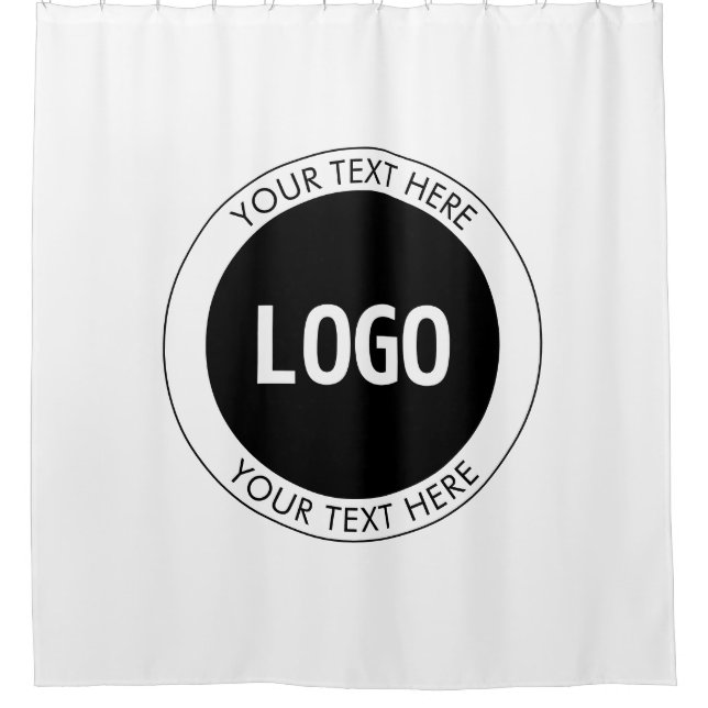Simple Customizable Text & Your Logo or Image (Front)