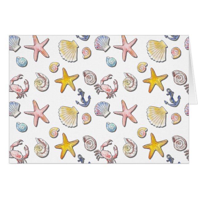 Simple Cute Beach Design  (Front Horizontal)