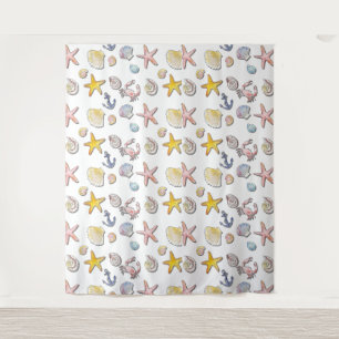 Simple Cute Beach Design  Tapestry