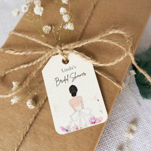 Simple cute bridal.shower gift tags