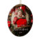 Simple Cute Elegant Photo Baby's First Christmas