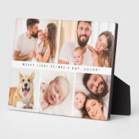 Simple Cute First father's day daddy photo collage
