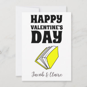 Simple Cute Heart Happy Valentines day Couple