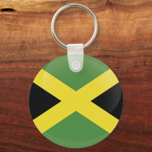 Simple Cute Jamaica flag Keychain