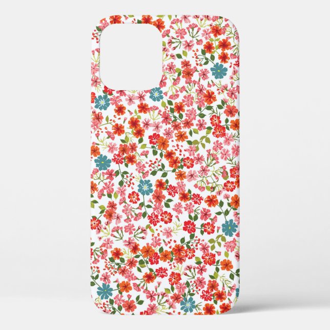 Simple cute pattern in small-scale flowers. High-c Case-Mate iPhone Case (Back)