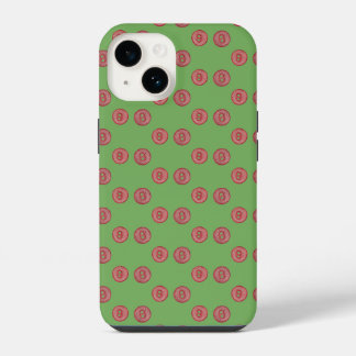 Simple  cute red buttons  Case-Mate iPhone case