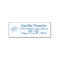 Simple Cute Tropical Turtle Return Address