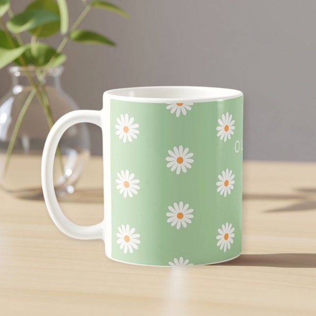 Simple daisies, Personalized gift, Daisy Lover Gif Coffee Mug (Creator Uploaded)