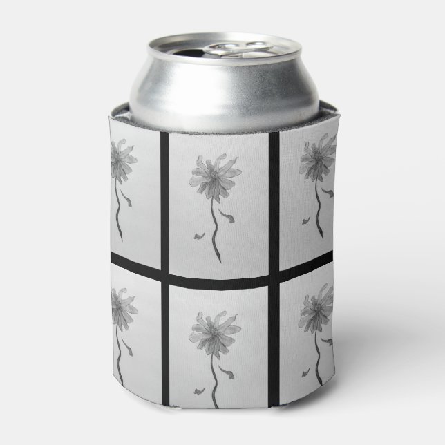 Simple Daisy Can Cooler (Can Front)