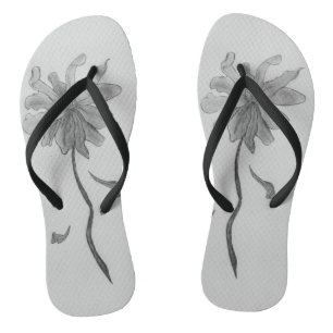 Simple Daisy Flip Flops