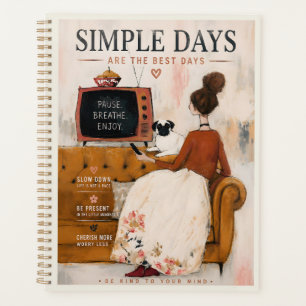 Simple Days Cozy Living Moments Planner