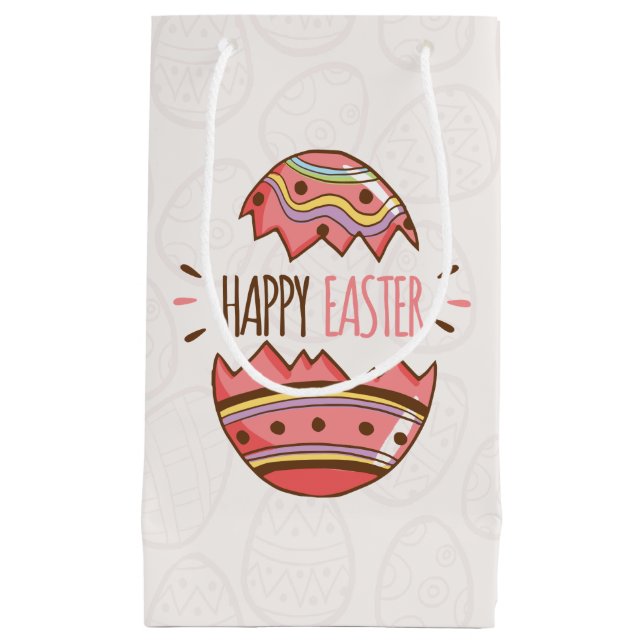 Simple Decorative Easter Egg | Gift Bag (Front)
