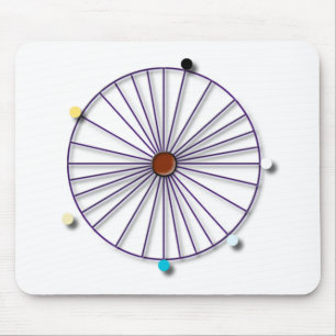 Simple Deities by Rich La Bonté Mouse Pad