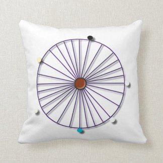 Simple Deities Throw Pillow