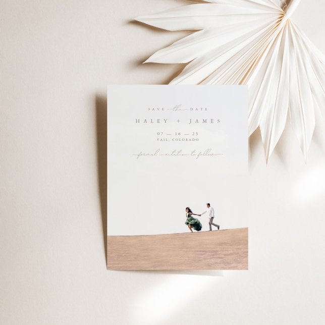 Simple Delicate Photo Save The Date (Creator Uploaded)