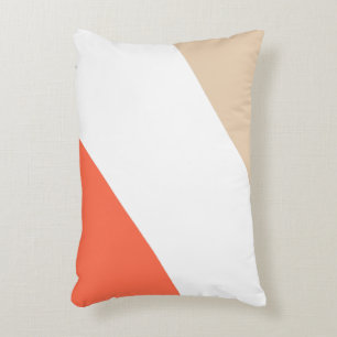 Simple design accent pillow