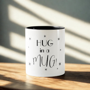 Simple Designed Two-Tone Coffee Mug