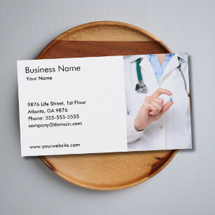 Simple Doctor Medical Healthcare Business Card