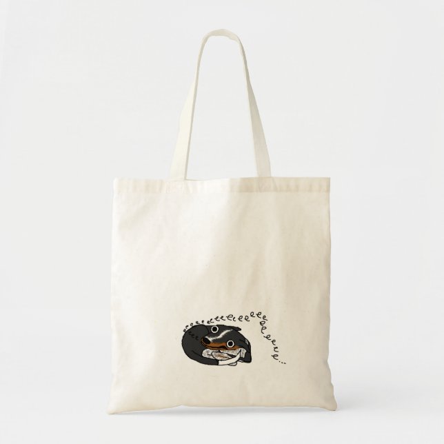 Simple Dog "eeeeeeeeee" Bag (Front)