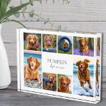 Simple Dog Pet Photo Collage<br><div class="desc">Personalized "Best Dog Ever" Acrylic Photo Block. This simple and elegant acrylic photo block is a beautiful way to showcase cherished memories of your beloved dog. The design features space for a photo of your dog, with room for their name on the first line and "Best Dog Ever" on the...</div>