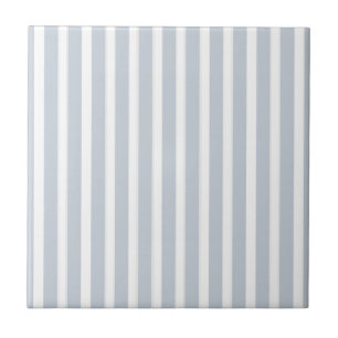 Simple double-sided decor in stripes & cage tile