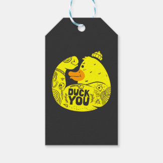 Simple Duck you Gift Tags