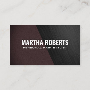 Simple Duo Tone Texture Business Card
