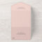Simple Dusty Rose Pink Floral Elegant Wedding