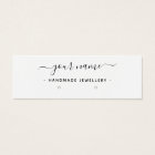 Simple earring mini display card