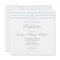 Simple elegance boys baptism invitation