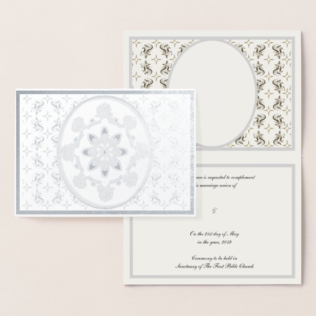 Simple Elegance Foil Card (Display)