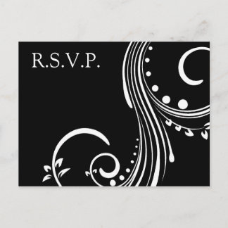 Simple Elegance Invitation Postcard