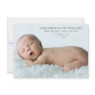 Simple Elegance Photo Overlay Baby Boy Birth