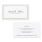 Simple Elegant Attorney White with Border